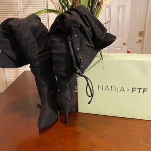 Wide Calf Over The Knee Boots